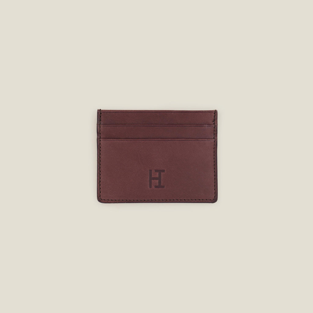 Vegetable Tanned Leather Cardholder – Slim Leather Wallet & Gift
