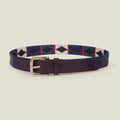 Handmade  Argentine Gaucho Style Polo Belt: Oiled Leather, Vegetable Tanned