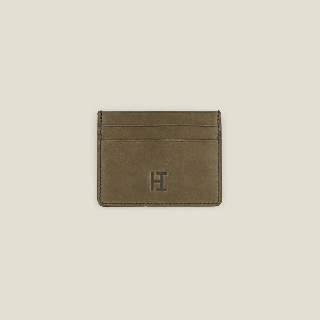 Vegetable Tanned Leather Cardholder – Slim Leather Wallet & Gift