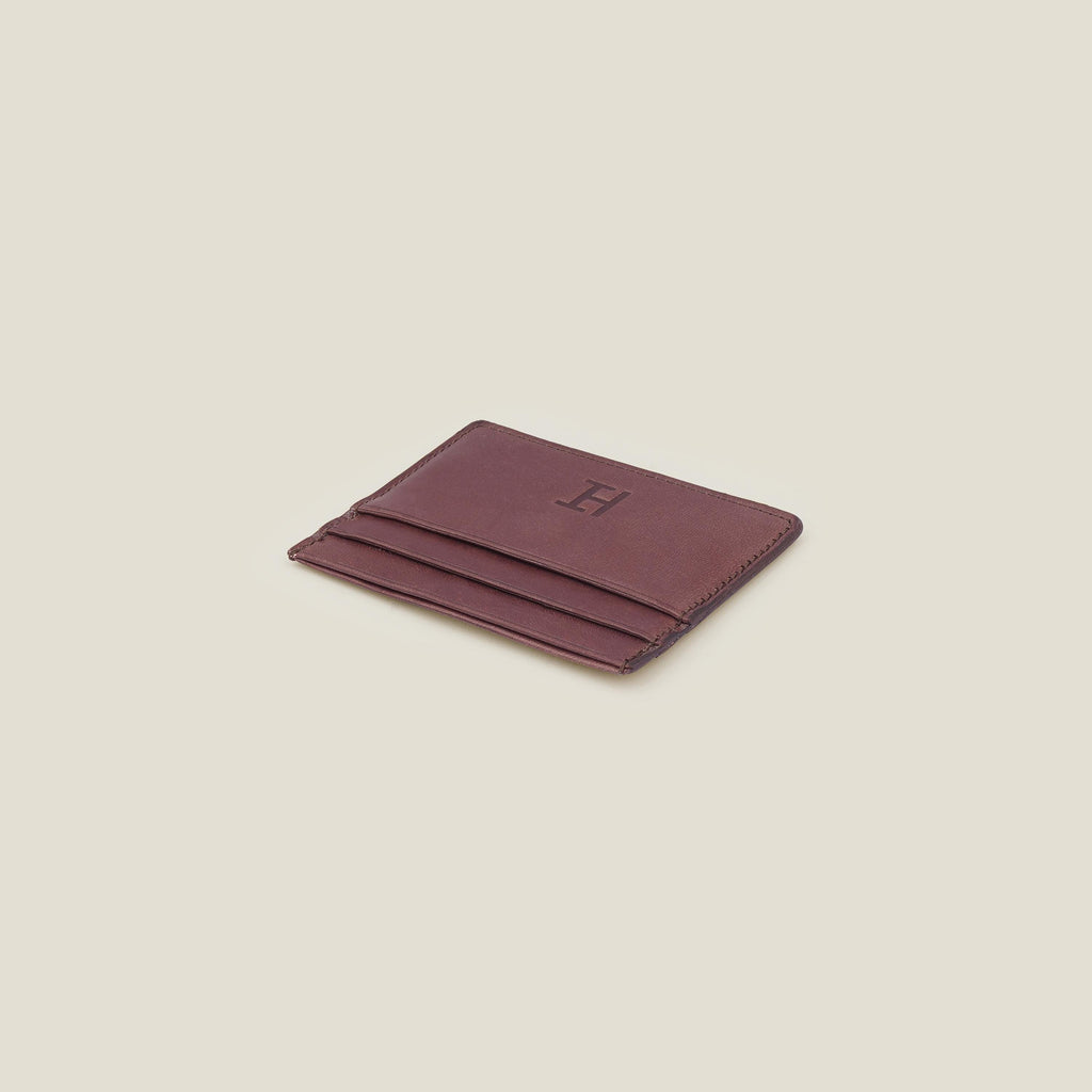 Vegetable Tanned Leather Cardholder – Slim Leather Wallet & Gift