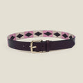 Handmade  Argentine Gaucho Style Polo Belt: Oiled Leather, Vegetable Tanned