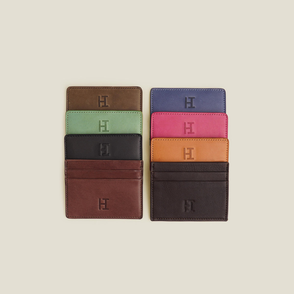 Vegetable Tanned Leather Cardholder – Slim Leather Wallet & Gift
